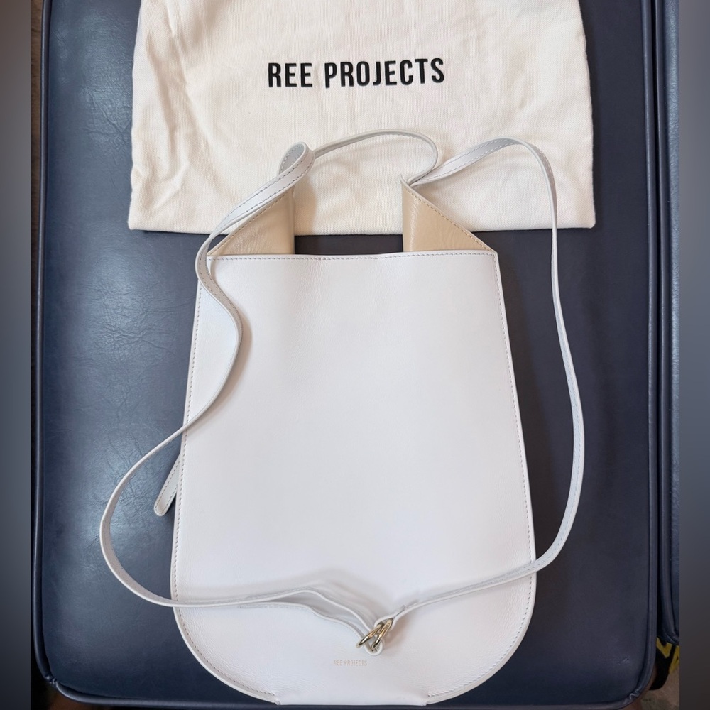 White Leather Handbag